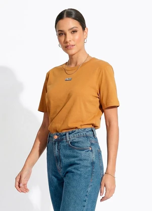 Colcci - Camiseta Marrom - COLCCI