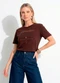 Colcci - Camiseta Marrom - variação: Marrom