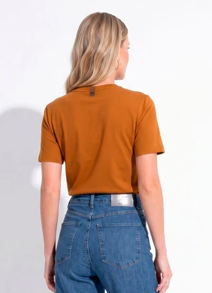Colcci - Camiseta Marrom - COLCCI