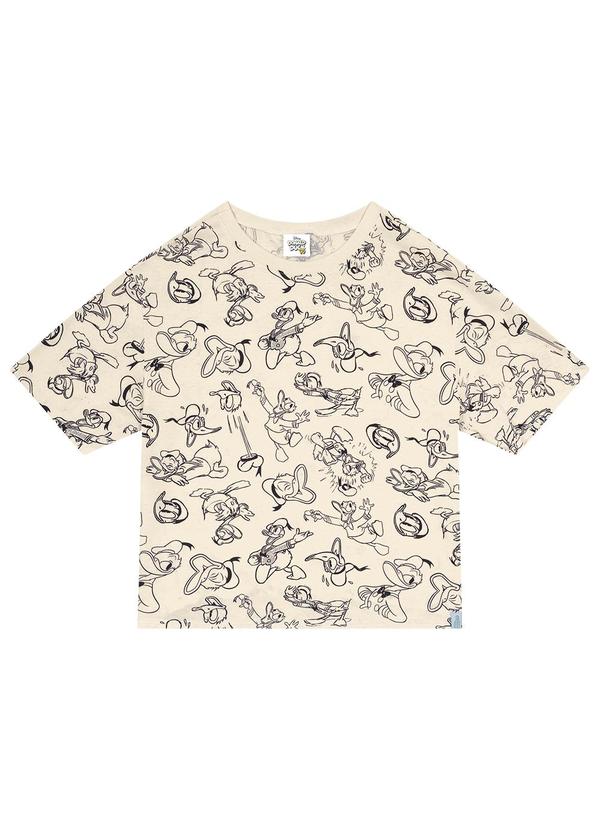 Malwee - Camiseta Off White Box Pato Donald® 3