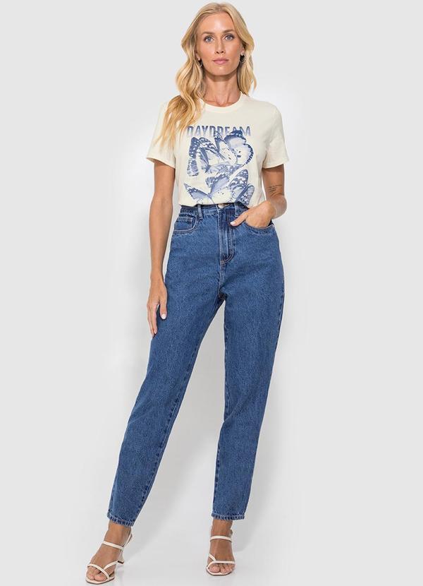 Enfim - Camiseta Off White Feminina Slim Daydream 2