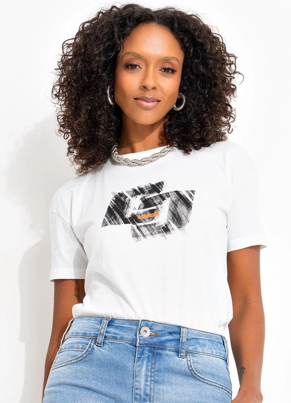 Colcci - Camiseta Off White