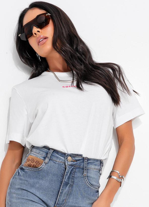 Colcci - Camiseta Off White