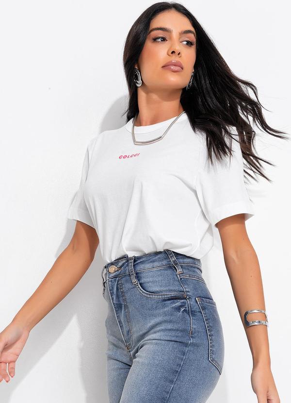 Colcci - Camiseta Off White 3