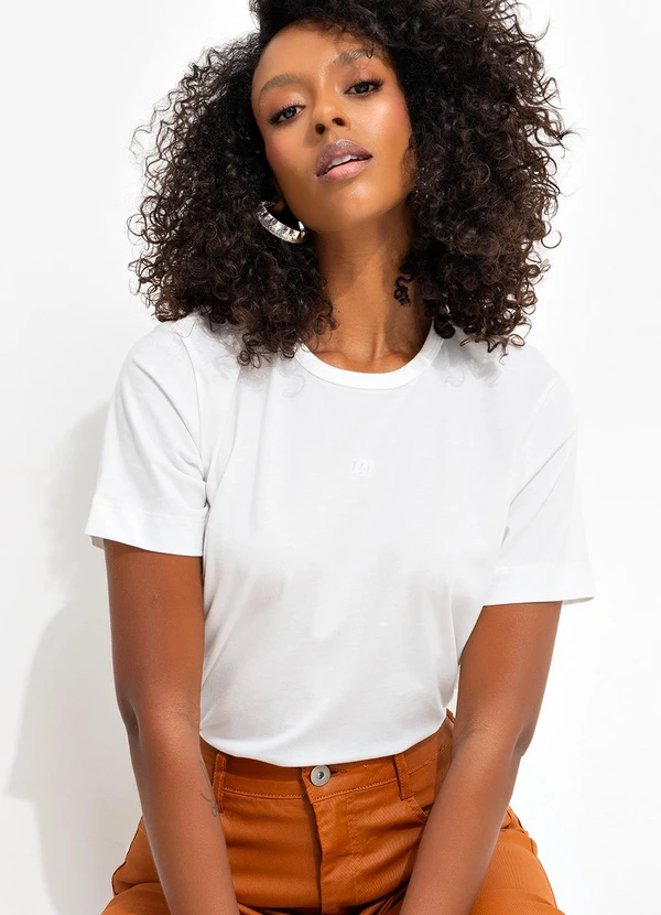 Colcci - Camiseta Off White