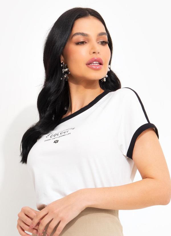 Colcci - Camiseta Off White