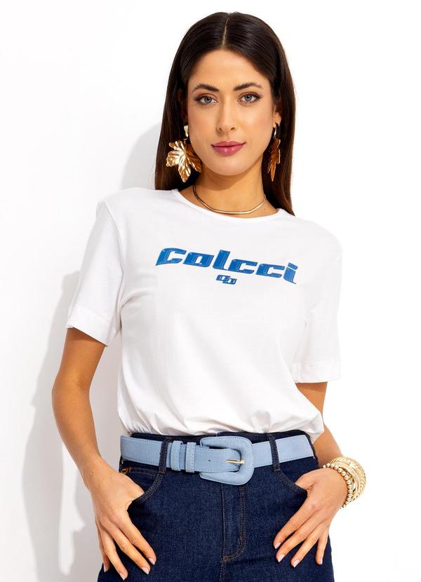 Colcci - Camiseta Off White