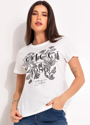 Colcci - Camiseta Off White - COLCCI