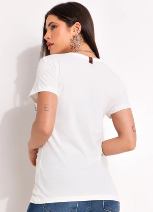 Colcci - Camiseta Off White - COLCCI