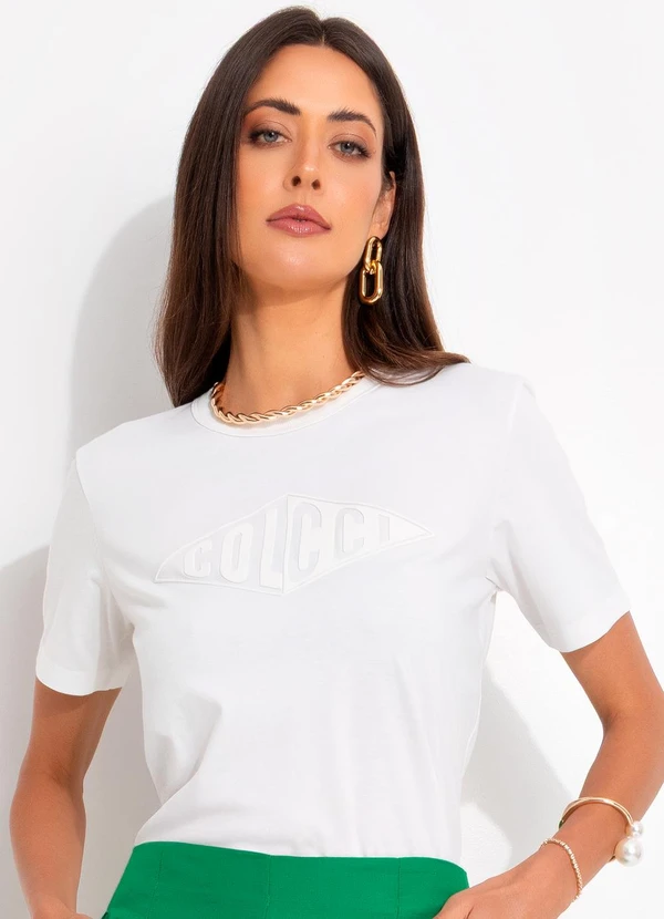 Colcci - Camiseta Off White 1