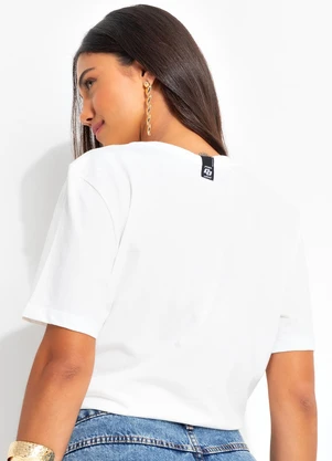 Colcci - Camiseta Off White - COLCCI