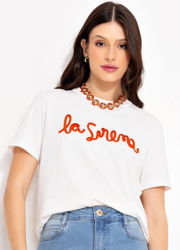 Colcci - Camiseta Off White