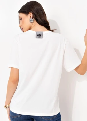 Colcci - Camiseta Off White - COLCCI