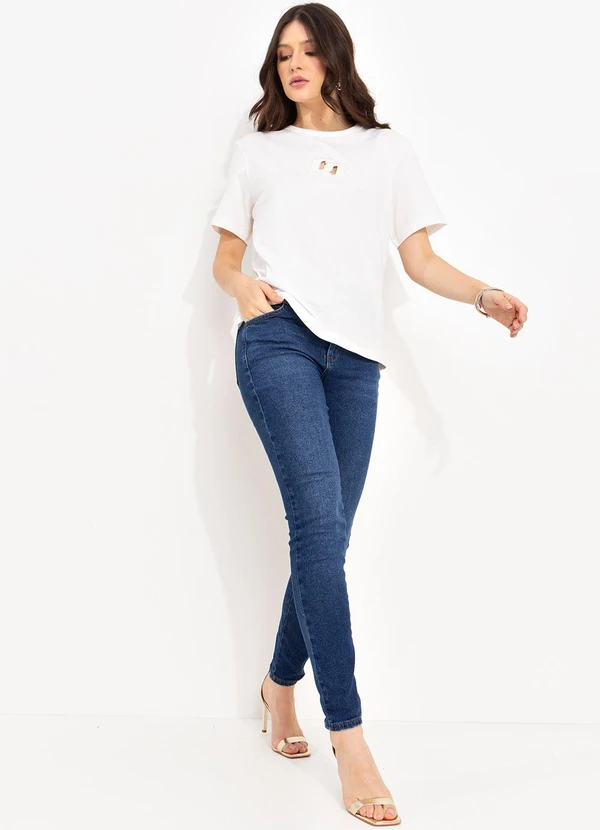 Colcci - Camiseta Off White 3