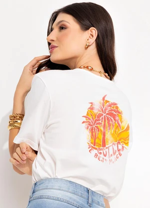 Colcci - Camiseta Off White - COLCCI