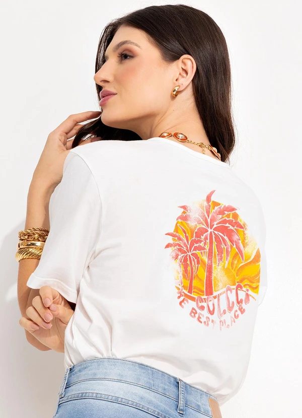 Colcci - Camiseta Off White 2