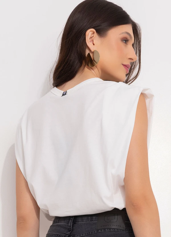 Colcci - Camiseta Off White 2