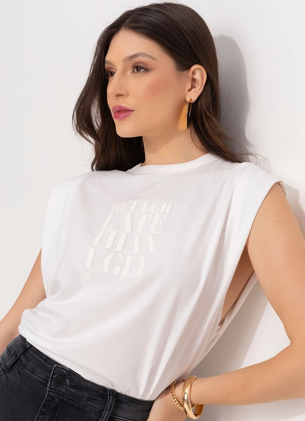 Colcci - Camiseta Off White 6