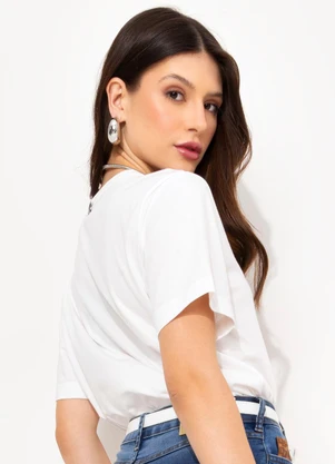 Colcci - Camiseta Off White - COLCCI