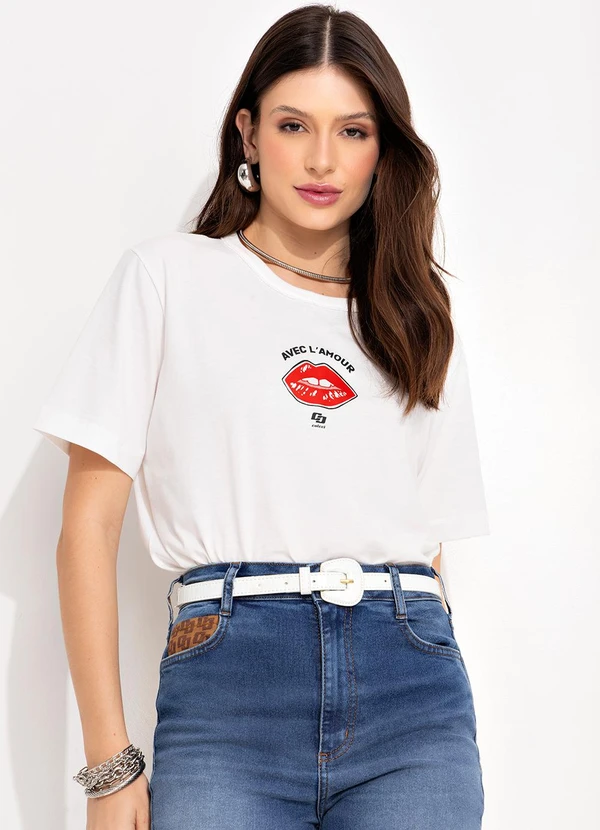 Colcci - Camiseta Off White 7