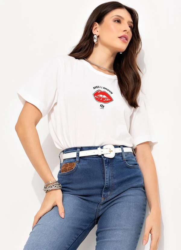 Colcci - Camiseta Off White 8