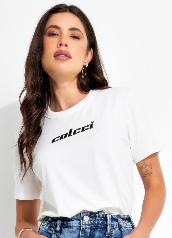 Colcci - Camiseta Off White