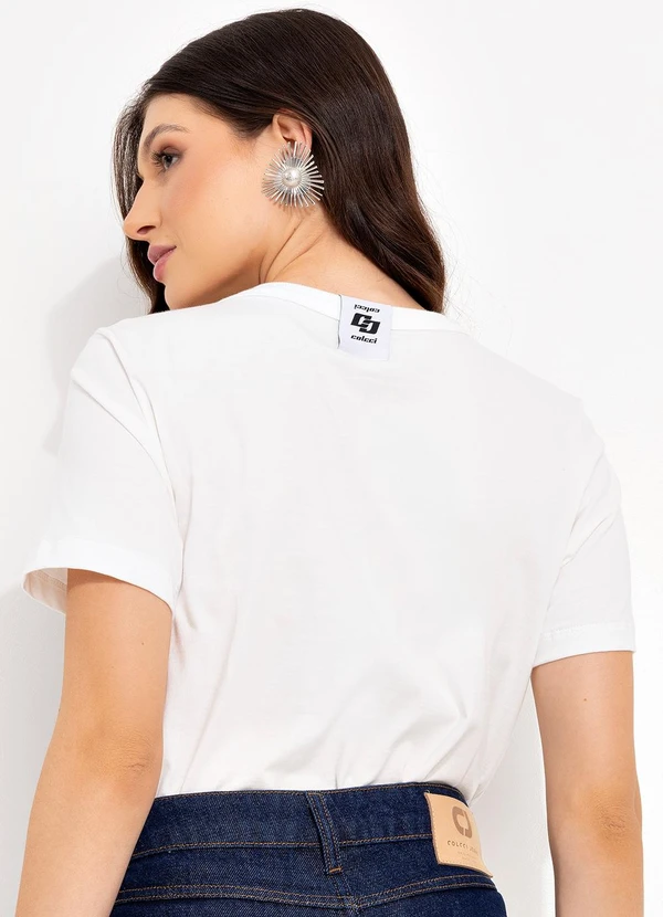 Colcci - Camiseta Off White 2
