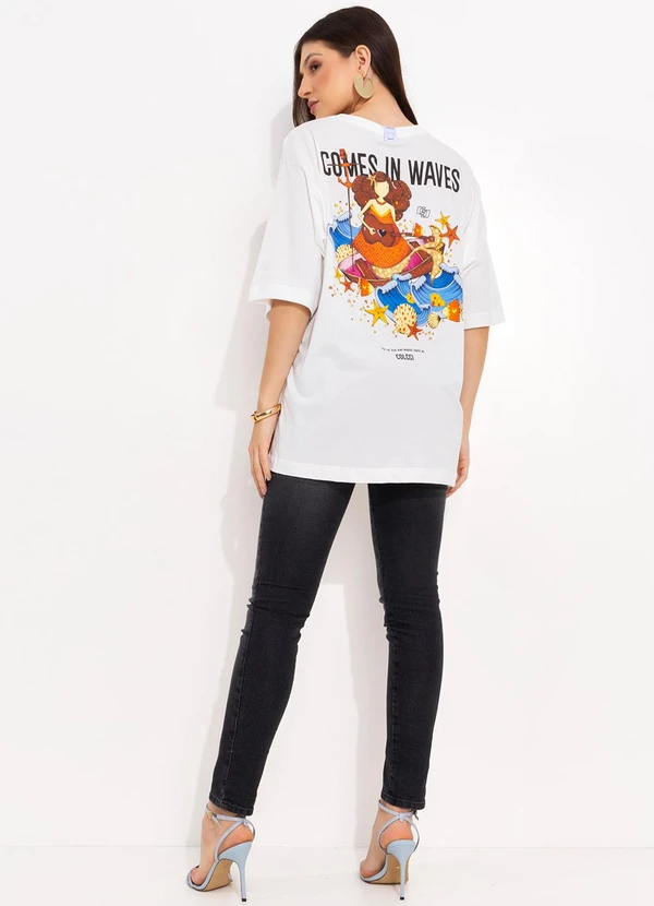 Colcci - Camiseta Off White 4