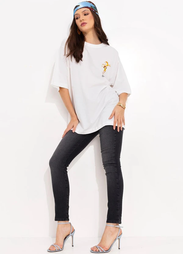 Colcci - Camiseta Off White 6