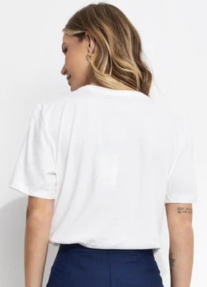 Colcci - Camiseta Off White - COLCCI