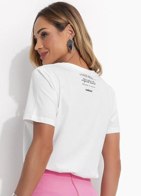 Colcci - Camiseta Off White 2