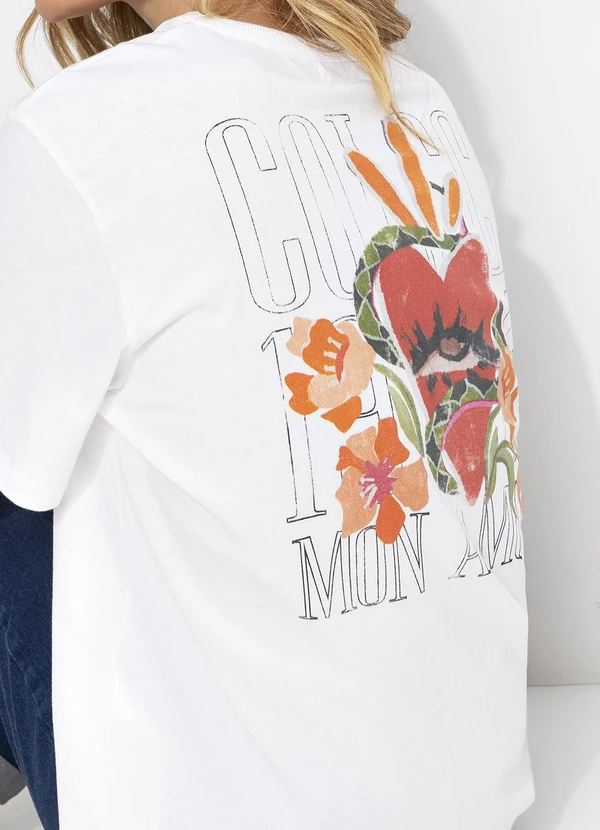 Colcci - Camiseta Off White 7