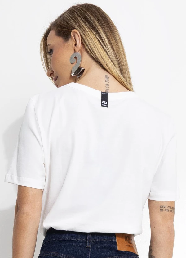 Colcci - Camiseta Off White 2