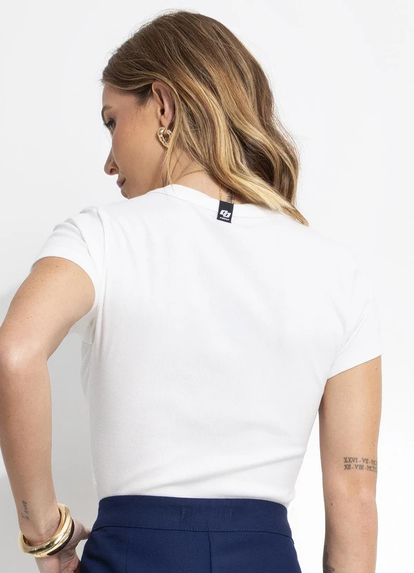 Colcci - Camiseta Off White 2