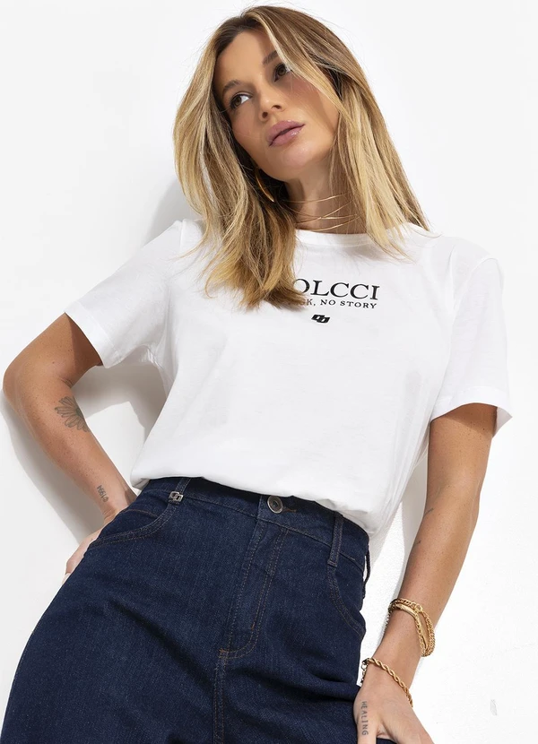 Colcci - Camiseta Off White 7