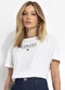 Colcci - Camiseta Preto - variação: Off White