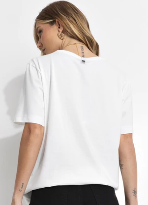 Colcci - Camiseta Off White - COLCCI