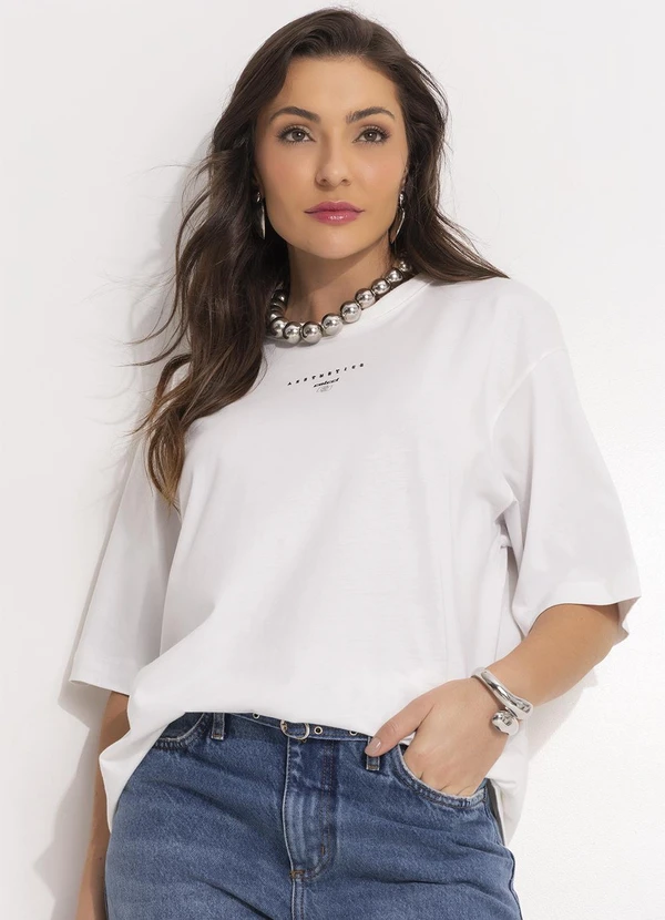 Colcci - Camiseta Off White 6