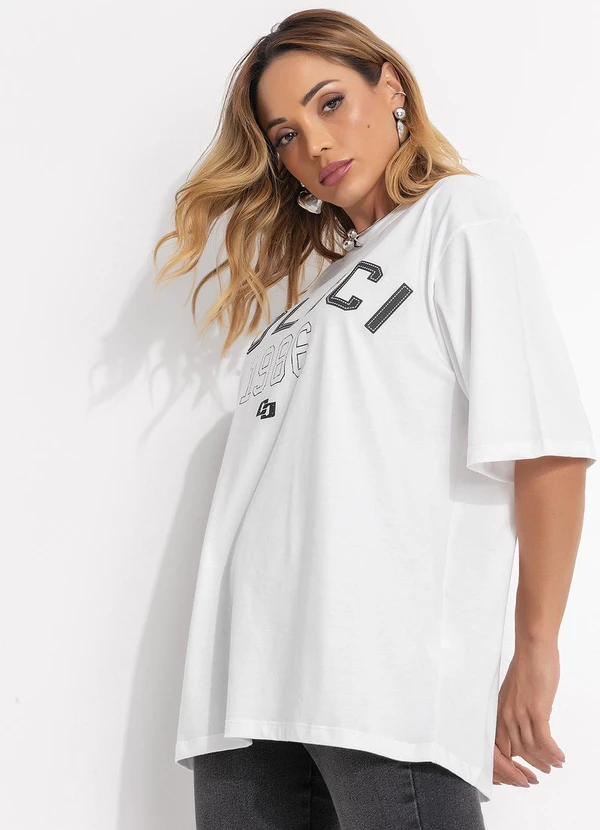 Colcci - Camiseta Off White 4