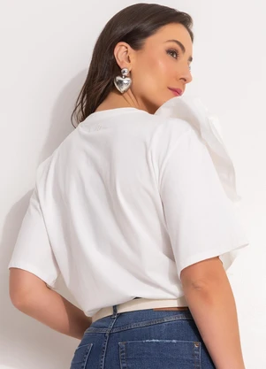 Colcci - Camiseta Off White - COLCCI