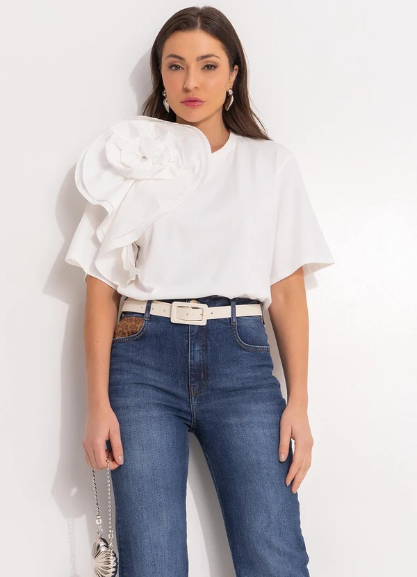 Colcci - Camiseta Off White 6