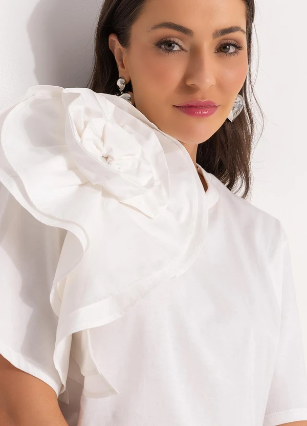 Colcci - Camiseta Off White 8