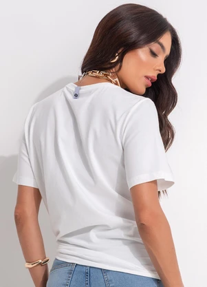 Colcci - Camiseta Off White - COLCCI