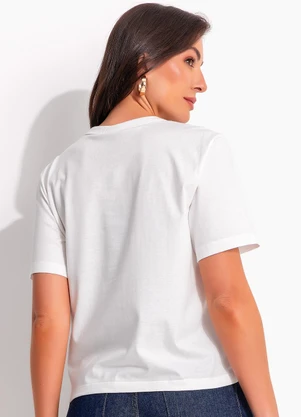 Colcci - Camiseta Off White - COLCCI
