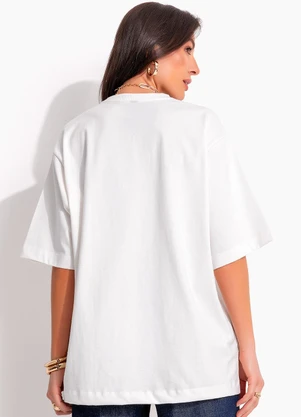 Colcci - Camiseta Off White - COLCCI