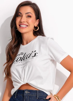 Colcci - Camiseta Off White - COLCCI