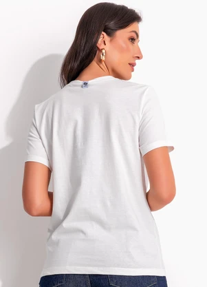 Colcci - Camiseta Off White - COLCCI