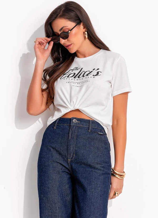 Colcci - Camiseta Off White 4