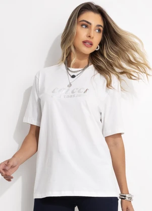 Colcci - Camiseta Off White - COLCCI