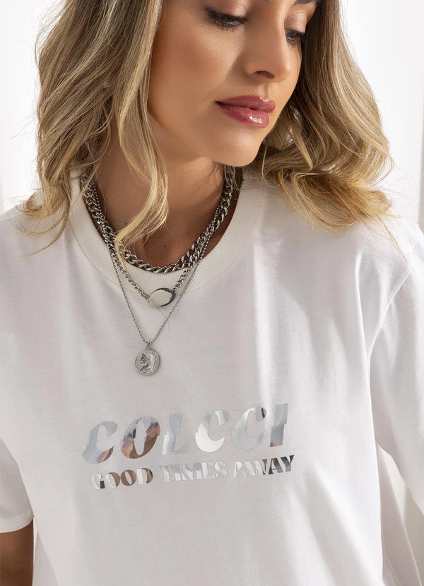 Colcci - Camiseta Off White 8